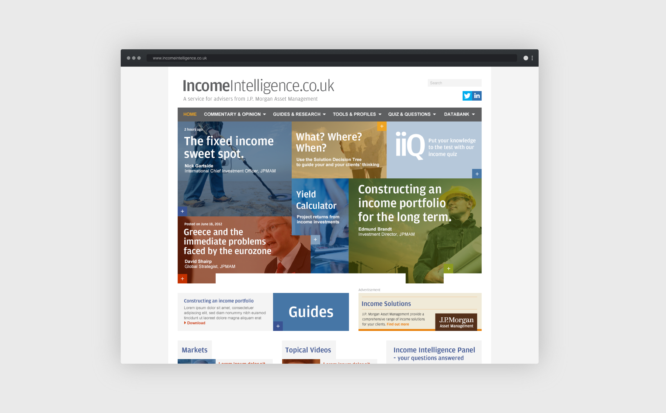 IncomeIntell Homepage 2